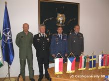 Brigdny generl Korba sa stretol s partnermi V4 
