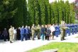 Pietny akt kladenia vencov pri Pamtnku Rumunskej armdy na vojenskom cintorne vo Zvolene