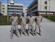 Policajn zabezpeenie slvnostnho privtania jednotky UNFICYP