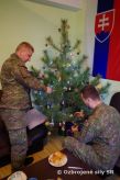 Vianoce slovenskch vojakov na Balkne