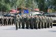 Slvnostn ceremonil pri prleitosti zaatia psobenia jednotky eFP v Lotysku