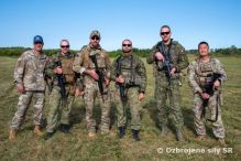 Prslunk prieskumnho drustva 12.mechanizovanho prporu na sai INDIANA NATIONAL GUARD TAG Match Invitation v USA